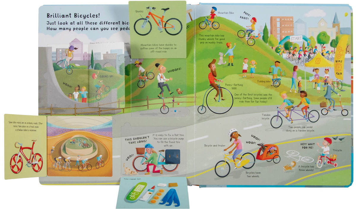 Fox Chapel Publishing Lift the Flap- Discovery! Things That Go!