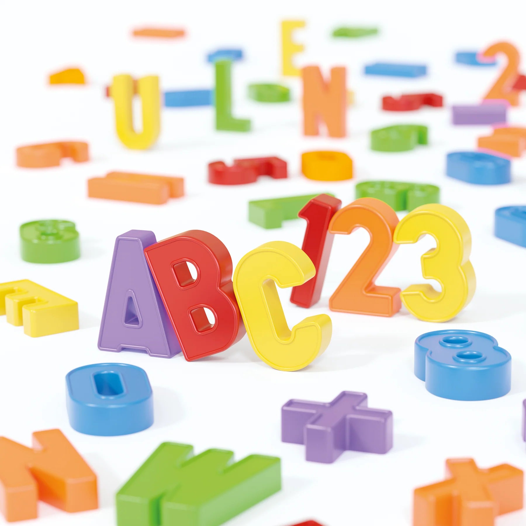 Quercetti ABC 123 Magnetic Letters + Numbers