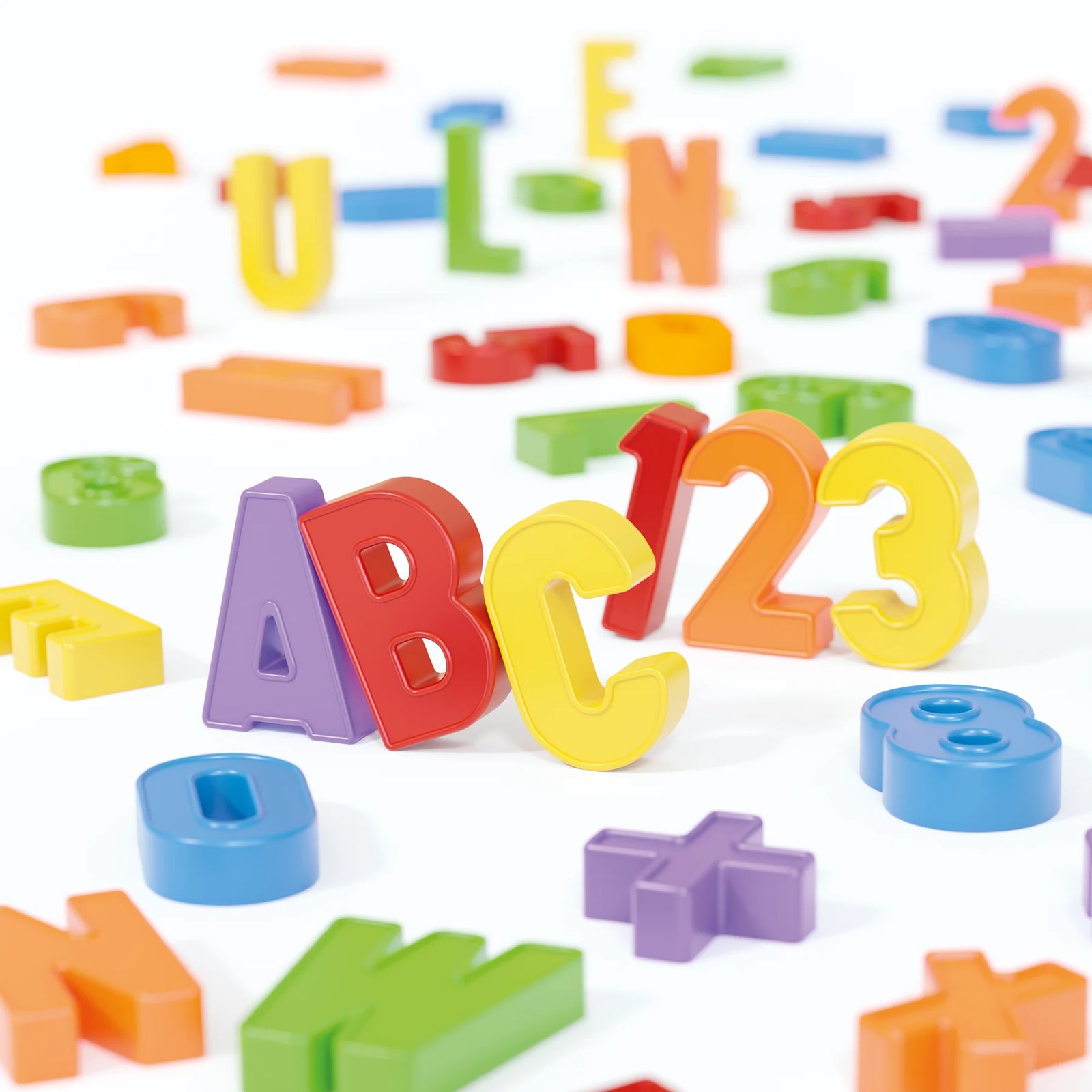 Quercetti ABC 123 Magnetic Letters + Numbers