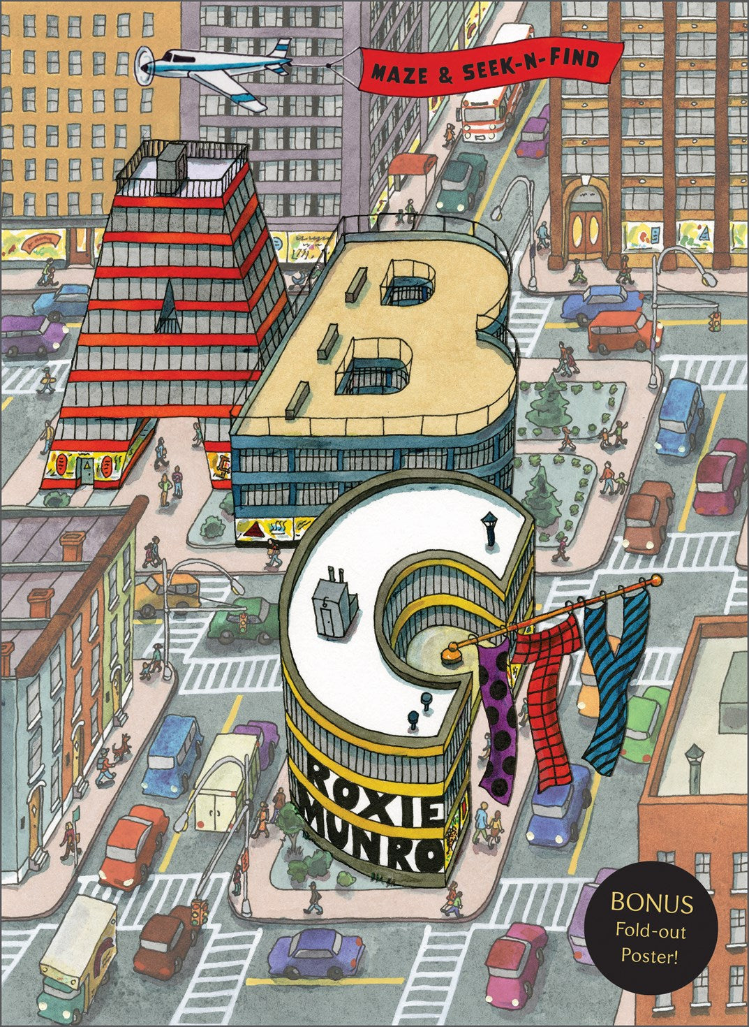 Schiffer Publishing ABCity: Maze & Seek-n-Find