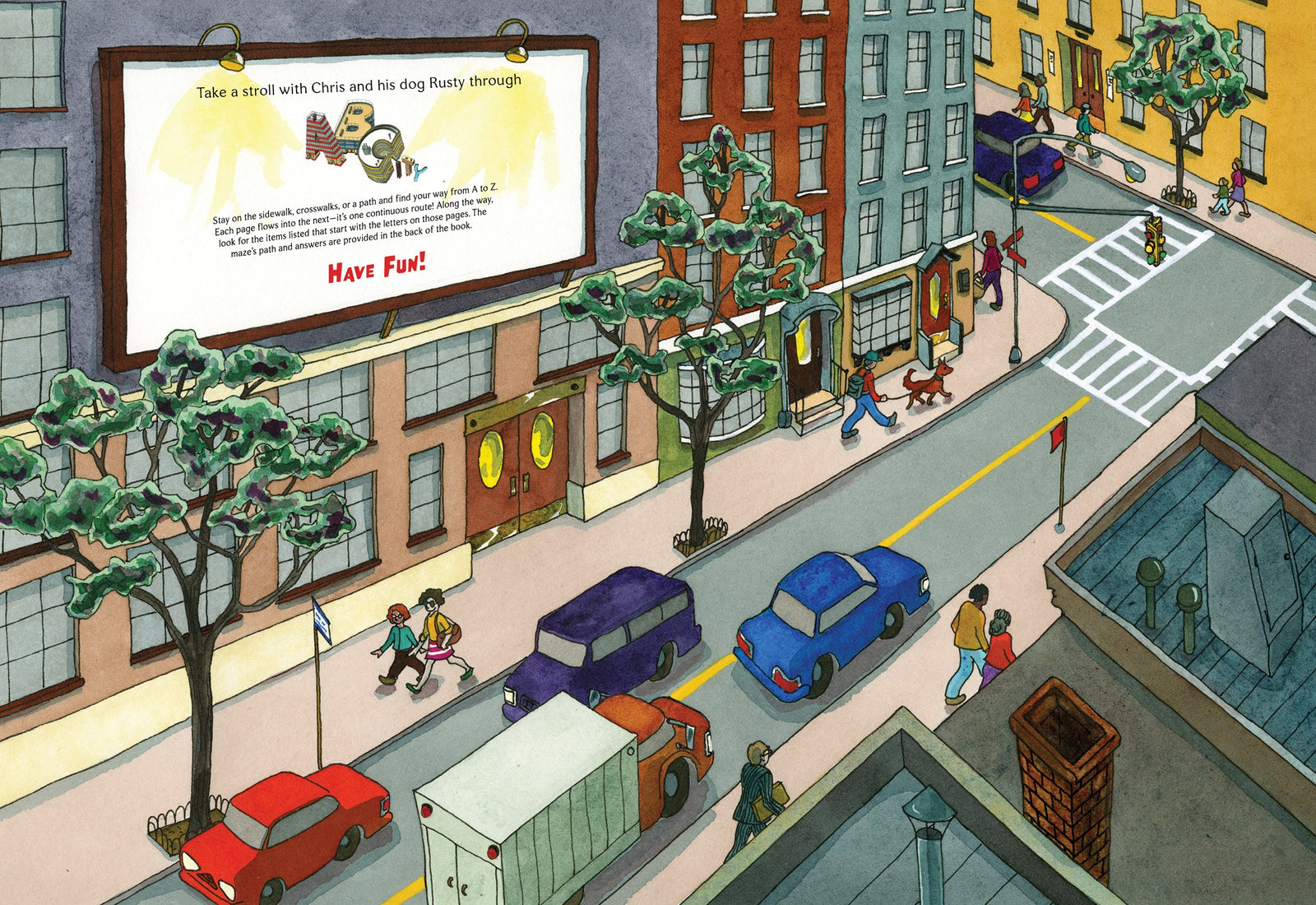 Schiffer Publishing ABCity: Maze & Seek-n-Find