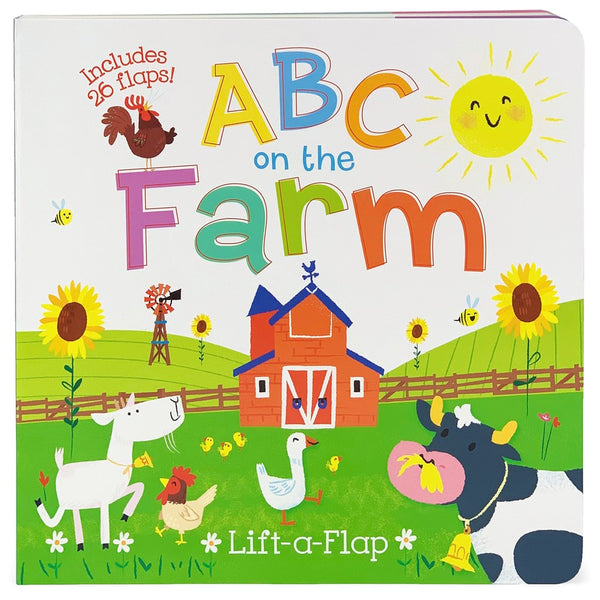 ABC on the Farm: Large Lift a Flap Board Book