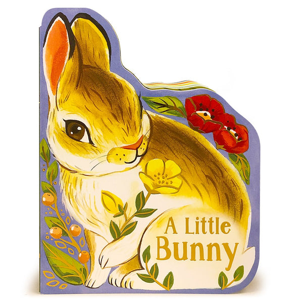 A Little Bunny: Animal Shaped Board Book