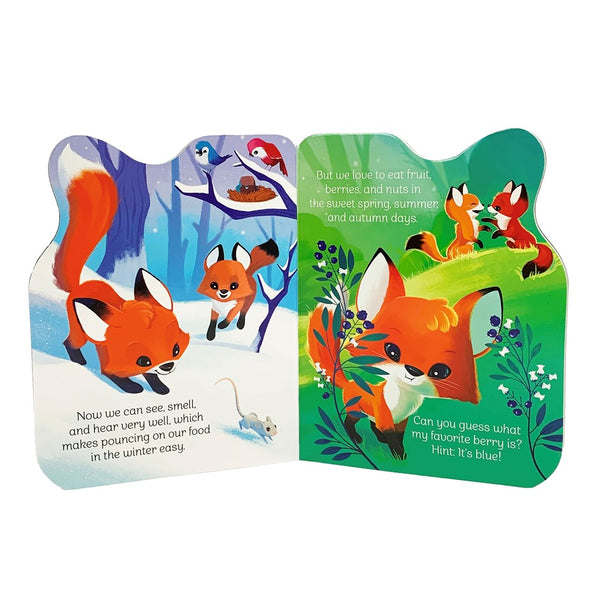 A Little Fox: Animal Shaped Board Book