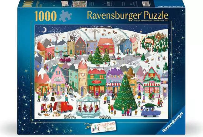 Ravensburger Adult puzzle 1000 pieces - Christmas Town