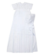 Kissy Kissy Aiden Christening Convertible Gown & Hat Set