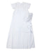 Kissy Kissy Aiden Christening Convertible Gown & Hat Set