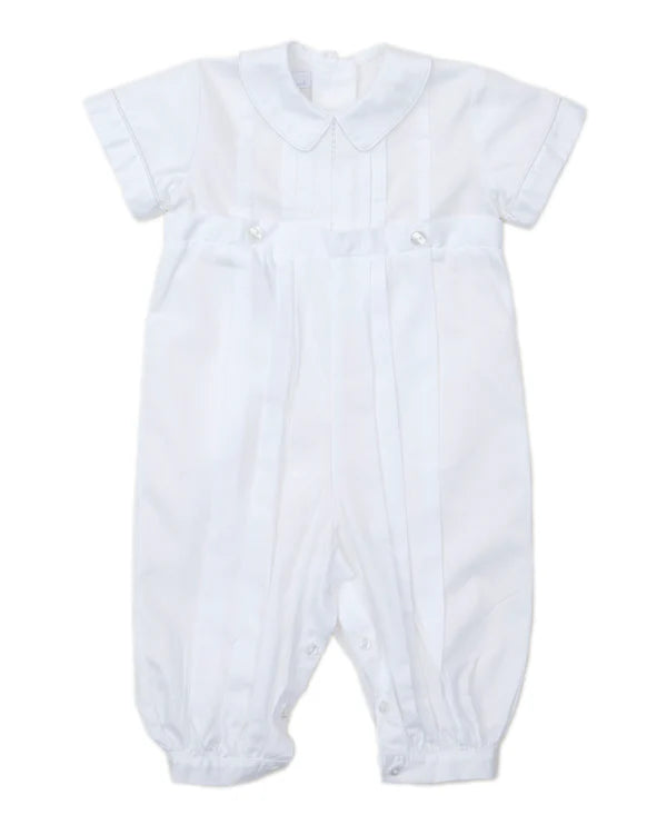 Kissy Kissy Aiden Christening Convertible Gown & Hat Set
