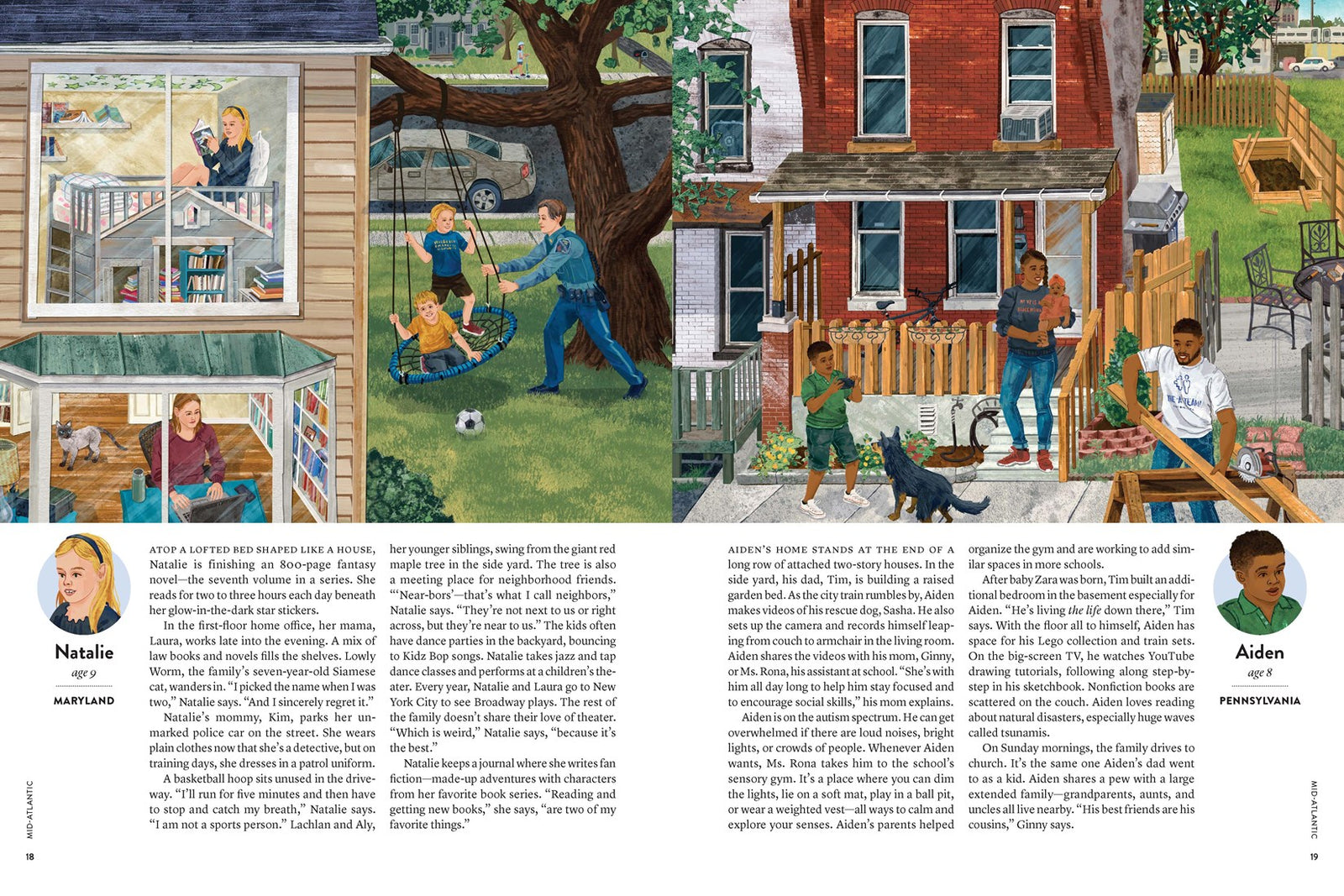 Chronicle Books All About U.S.: A Look at the Lives of 50 Real Kids from Across the United States