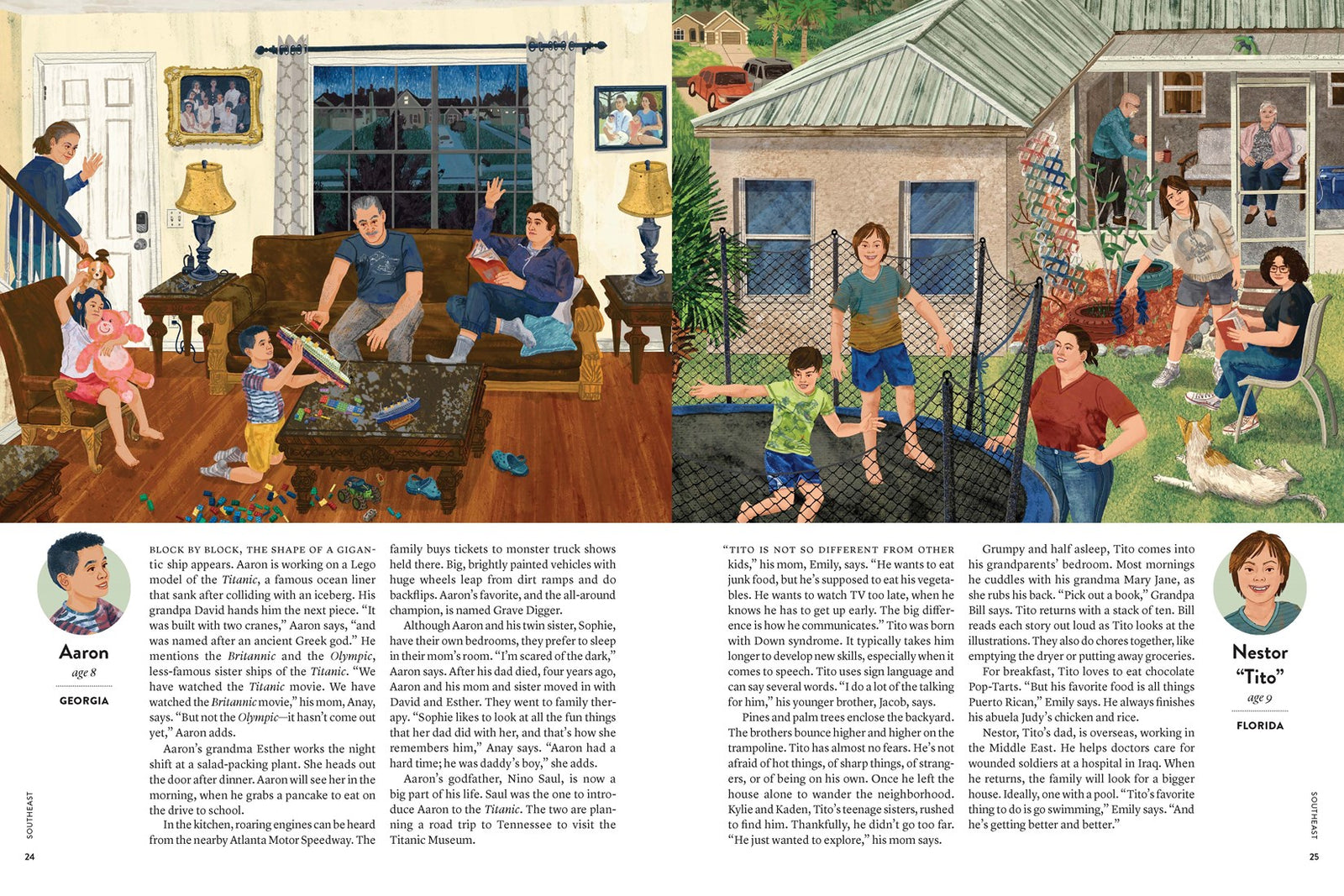Chronicle Books All About U.S.: A Look at the Lives of 50 Real Kids from Across the United States
