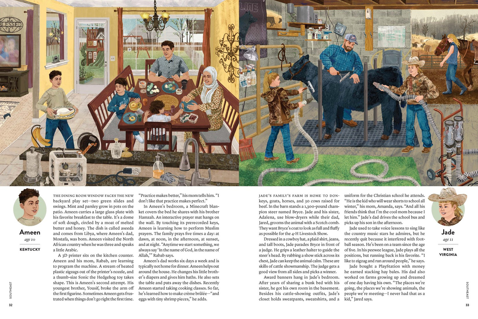 Chronicle Books All About U.S.: A Look at the Lives of 50 Real Kids from Across the United States