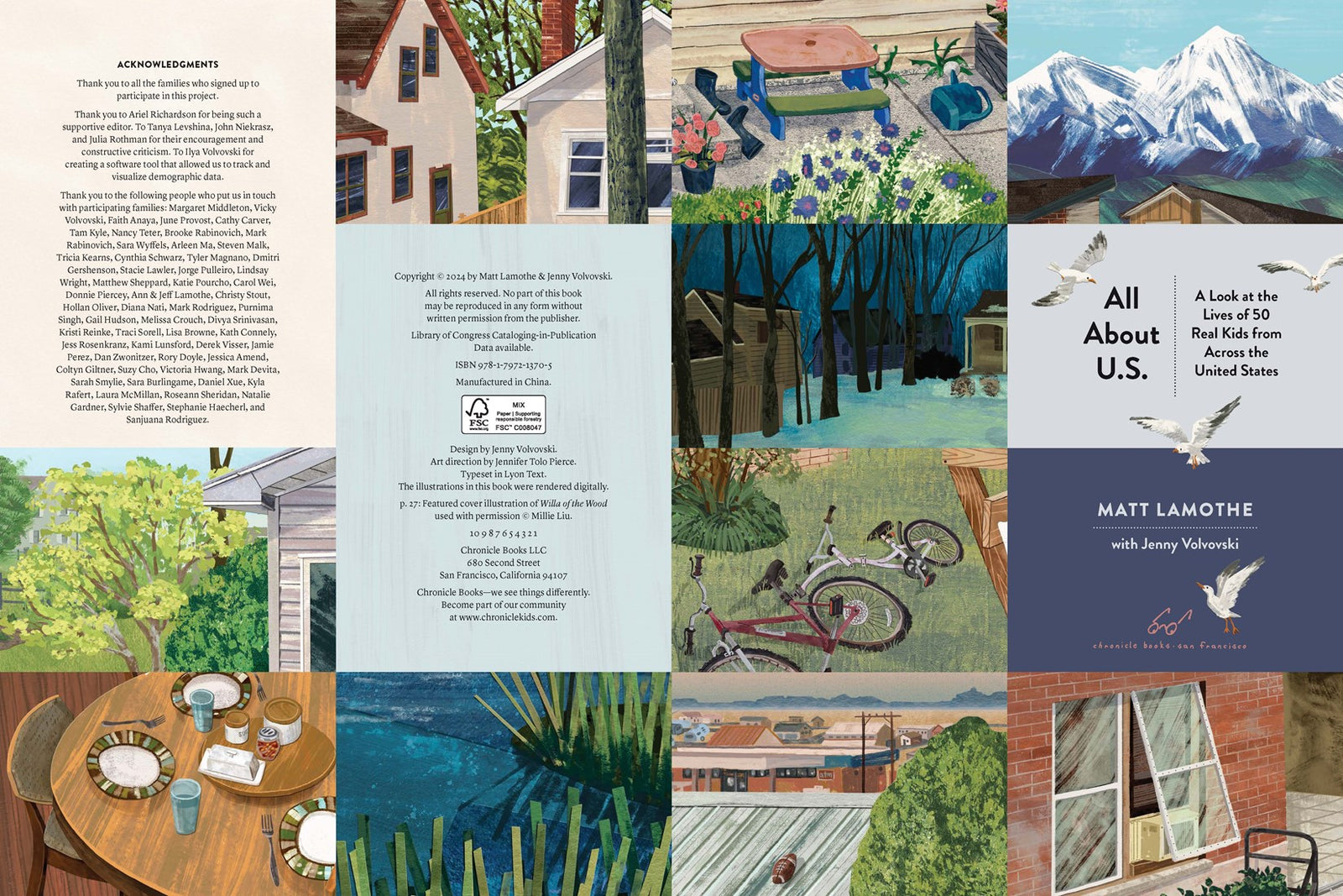 Chronicle Books All About U.S.: A Look at the Lives of 50 Real Kids from Across the United States