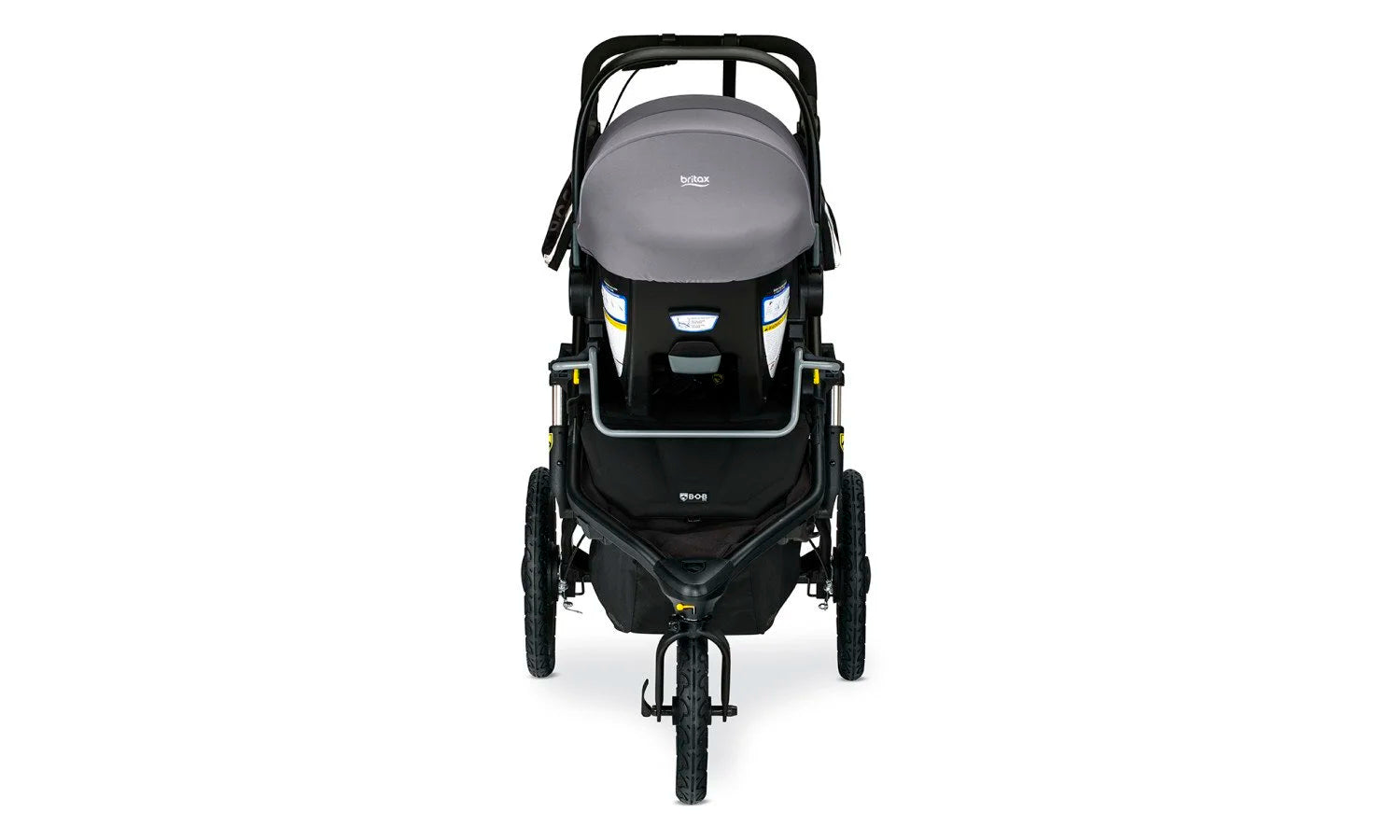 Willow S Infant Car Seat attached to Alterrain Pro using the Infant Car Seat Adapter