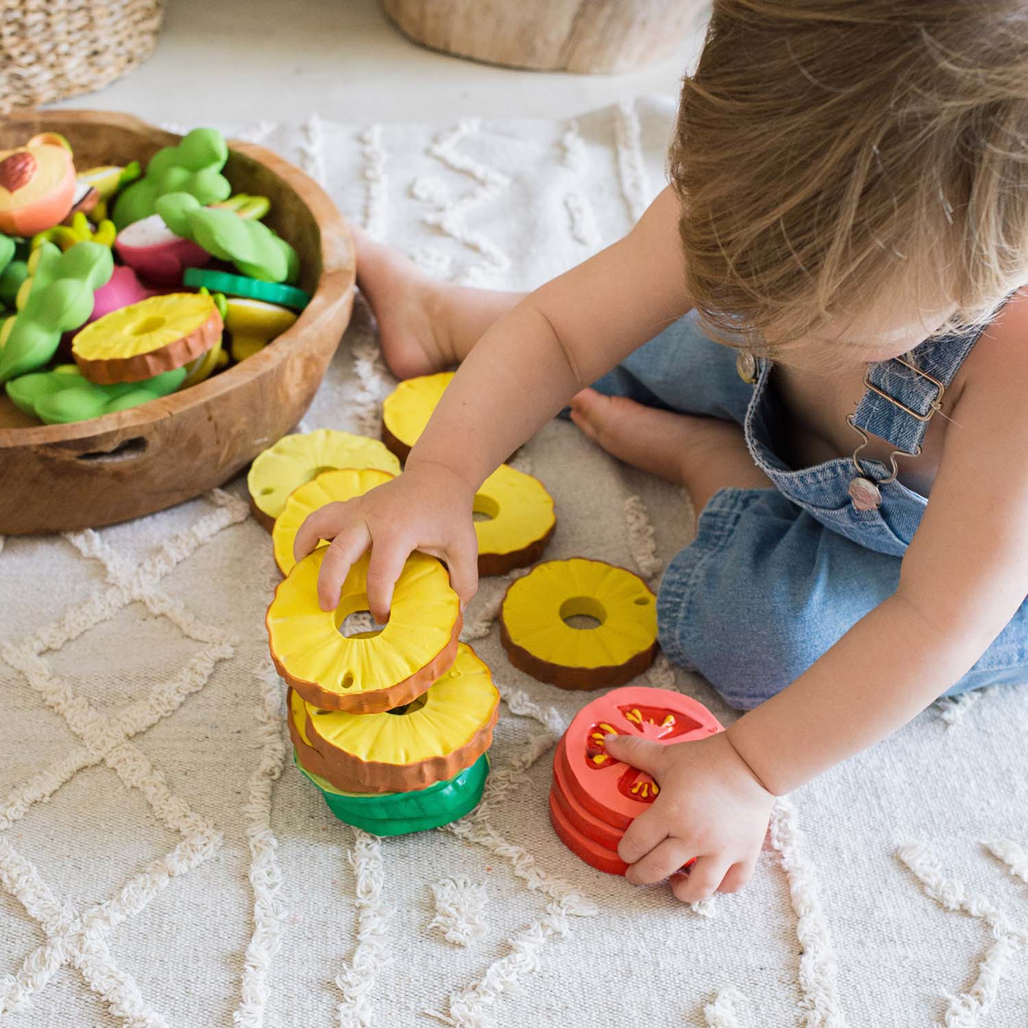 Oli & Carol Ananas The Pineapple Baby Teether