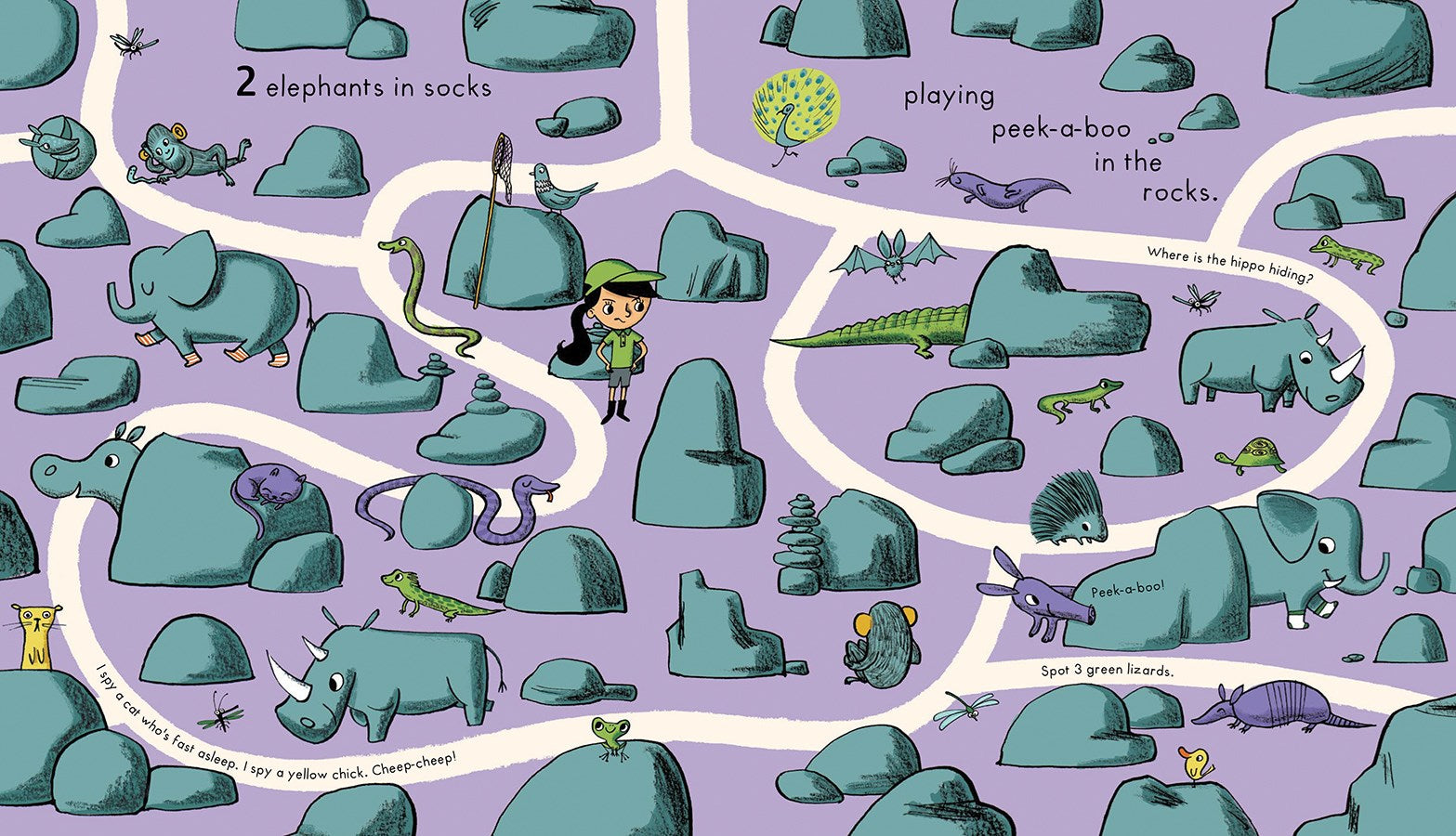 Animal Escape Count & Find (I Spy With My Little Eye)