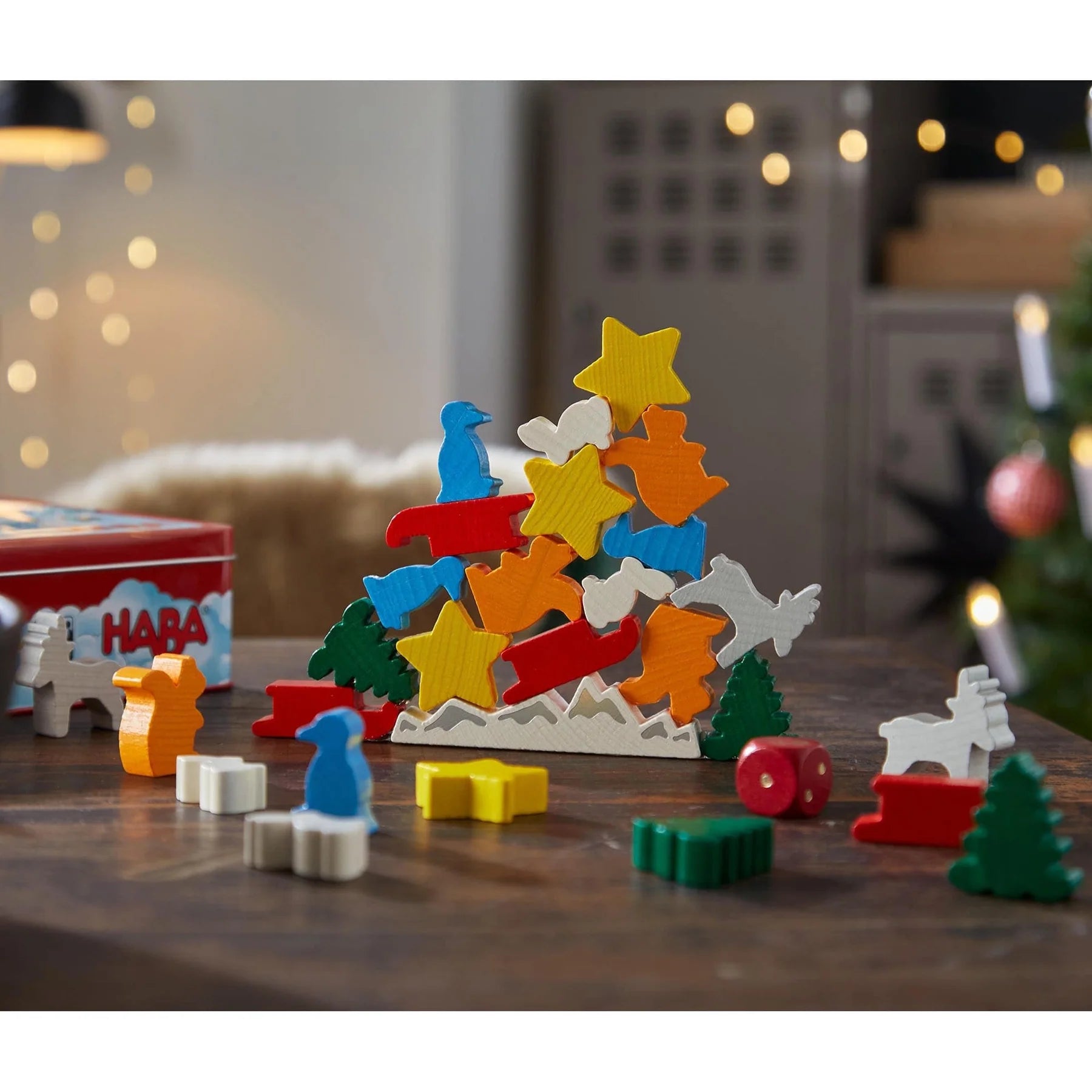 Animal Upon Animal Christmas Stacking Game