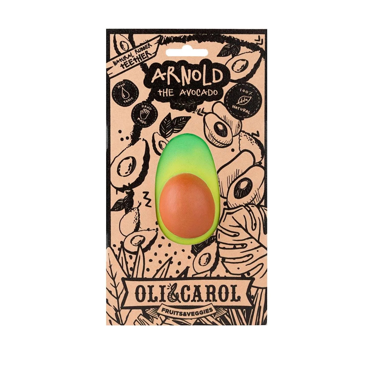 Oli & Carol Arnold The Avocado Baby Teether