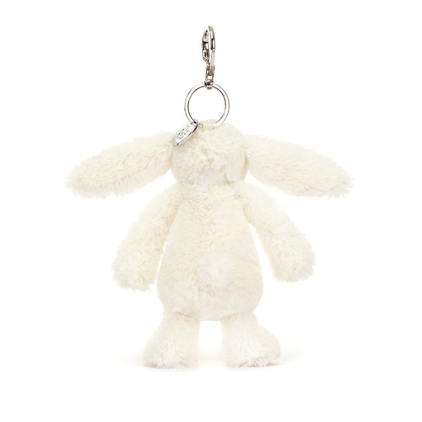 Blossom Cream Bunny Berry Bag Charm