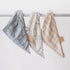 Crane Baby Ezra Woodland Cotton Bandana Baby Bib (3 Pack)