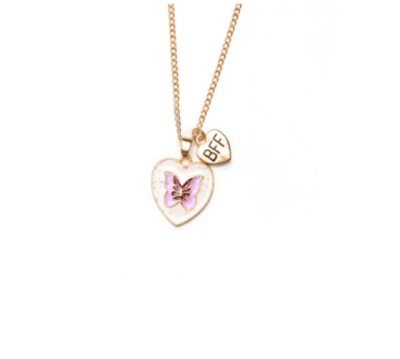 Great Pretenders Rainbow Butterfly BFF Necklace