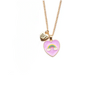Great Pretenders Rainbow Butterfly BFF Necklace