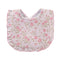 Baby Club Chic Velvet Petals Printed Pima Bib with Ruffle