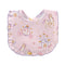 Baby Club Chic Castle Magic Printed Pima Bib with Ruffle