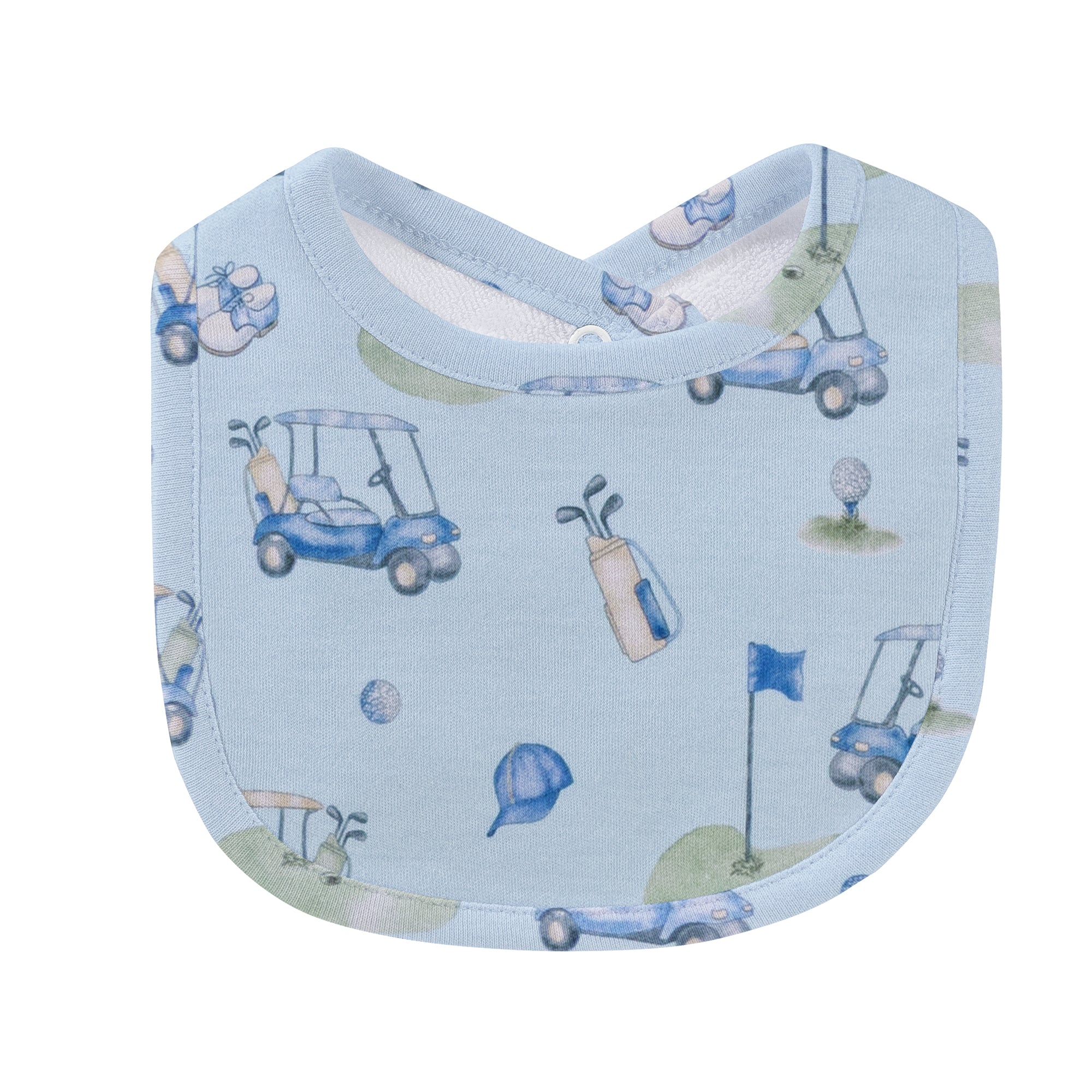 Baby Club Chic Tee Champs Printed Pima Bib
