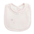 Baby Club Chic Spring Flowers Bib w/Lace Trim
