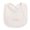 Baby Club Chic Pretty Bow Bib w/Lace Trim