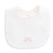 Baby Club Chic Pretty Bow w/Crochet Trim, Pink