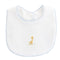 Safari Adventure Bib w/Crochet Trim