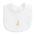 Safari Adventure Bib w/Crochet Trim