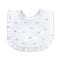 Bib - Pink Little Stars with Ruffle