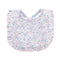 Baby Club Chic Tiny Soft Floral Printed Pima Bib with Ruffle