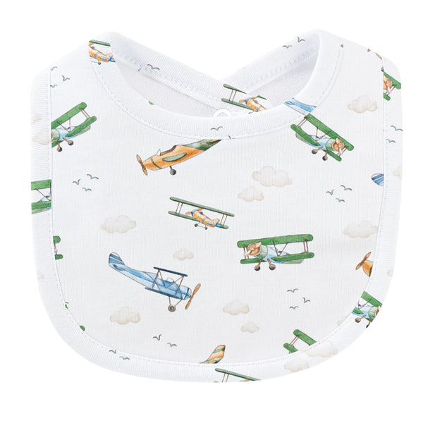 Airplanes, Printed Bib