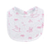 Tiny Baby Toys Printed Bib, Pink