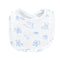 Tiny Baby Toys Printed Bib, Blue