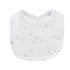 Baby Club Chic Whispers of Stars Gray Printed Pima Bib