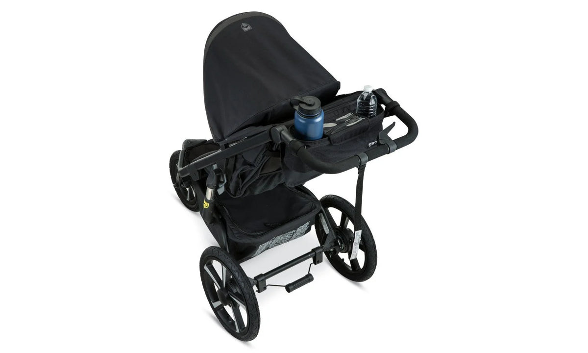 Deluxe Handlebar Console attached to alterrain Pro jogging stroller