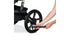 Person Using Tire Pump on Alterrain Pro Jogging Stroller