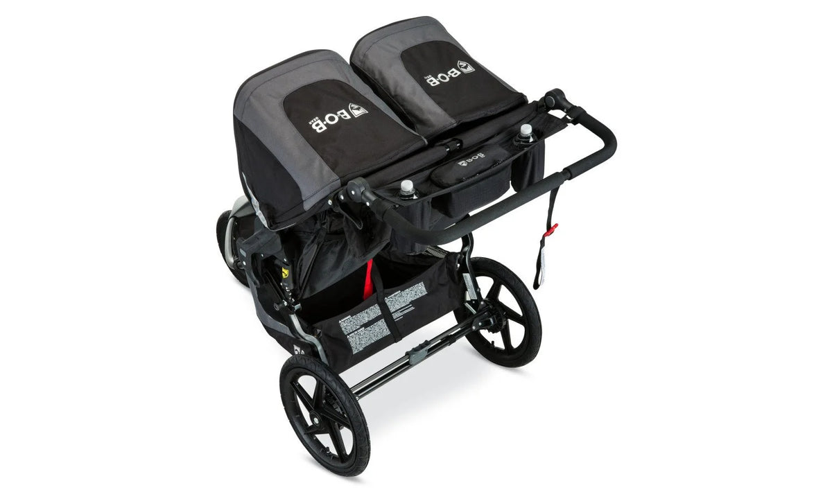 Duallie handlebar console on a Revolution Flex 3.0 Jogging Stroller