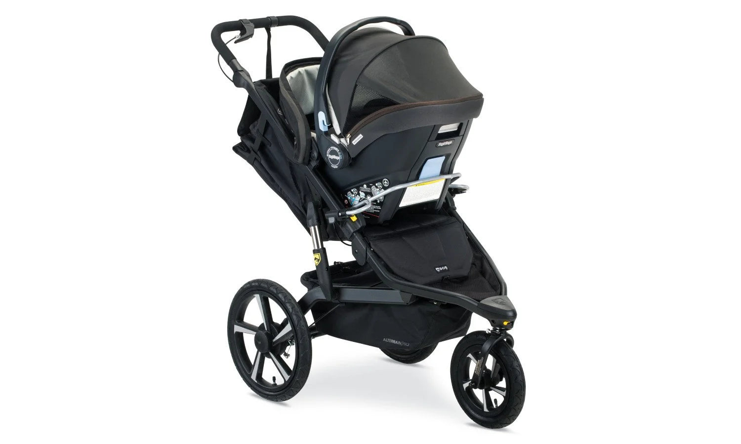 Peg Perego Infant Car Seat attached to Alterrain Pro