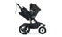 Right Side Profile of Alterrain Pro (Open Canopy) with Peg Perego Infant Car Seat Attached