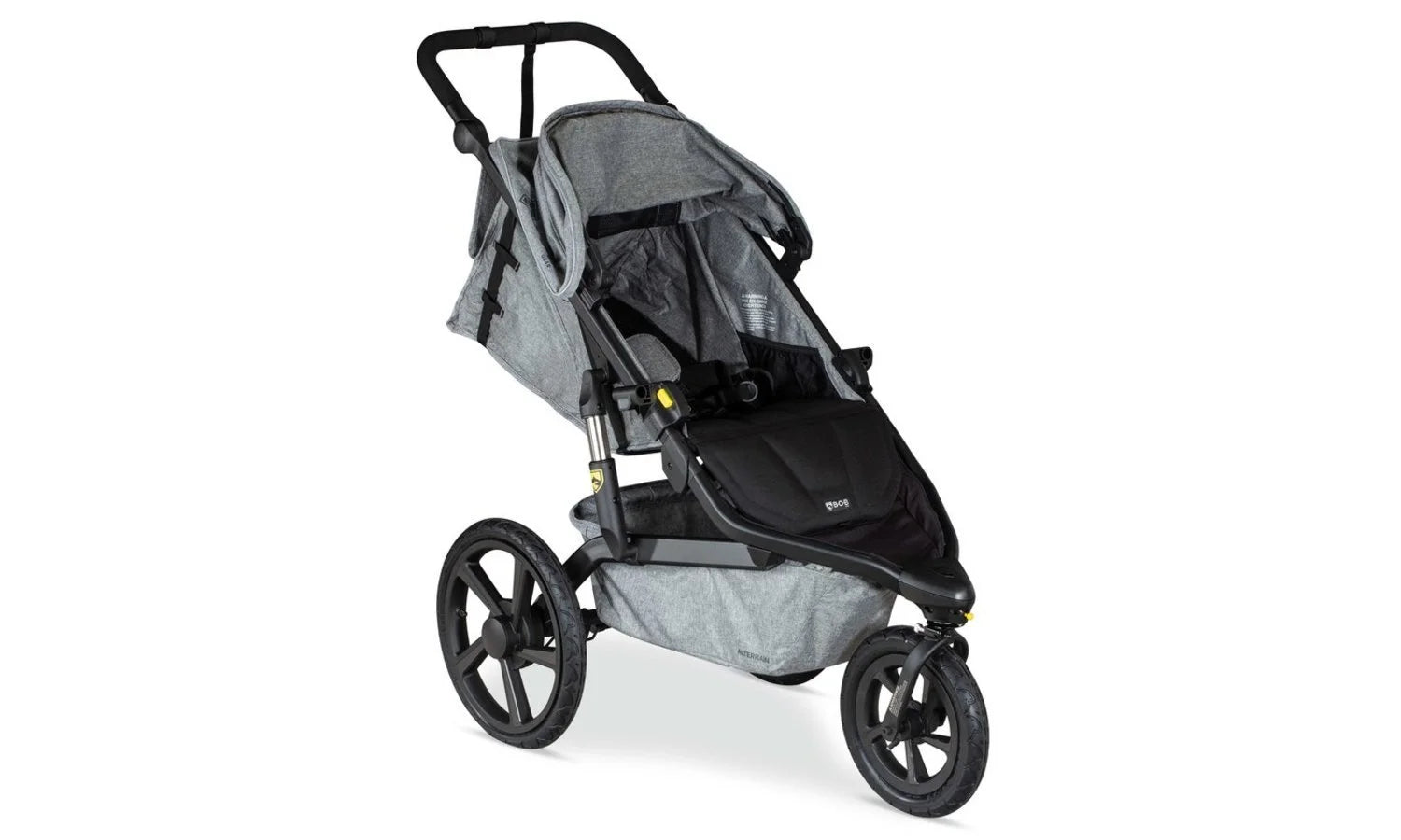 Alterrain Jogging Stroller with Removable Receivers attached