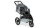 Alterrain Jogging stroller with adapter frame attached to the removable receivers