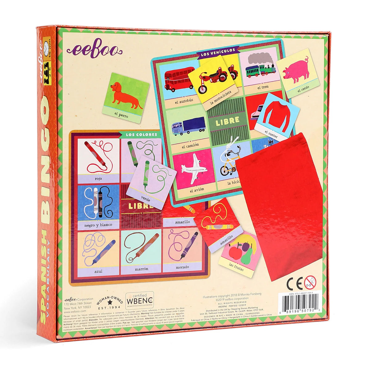 Eeboo Spanish Bingo