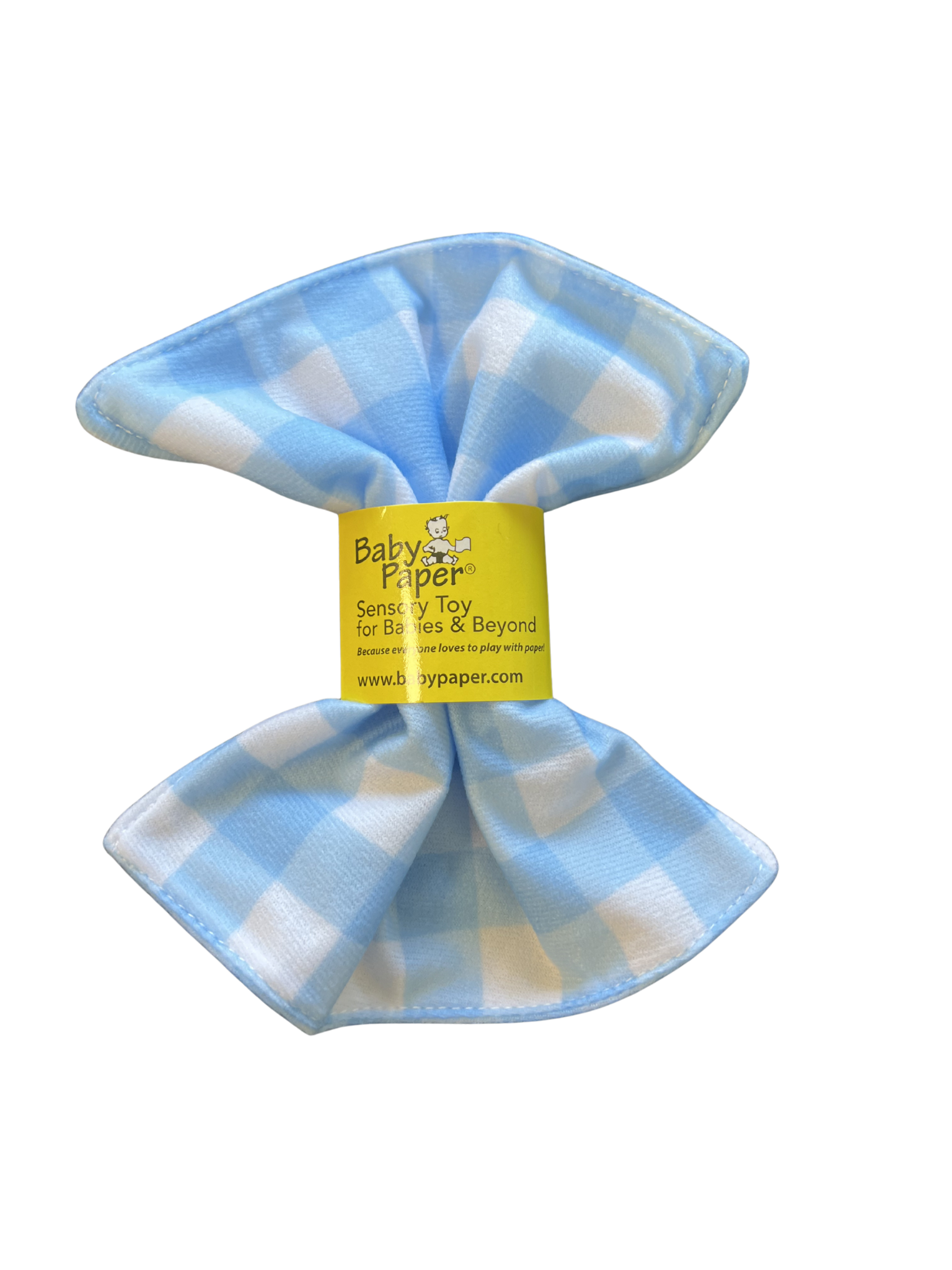 Baby Paper Baby Paper - Gingham Blue