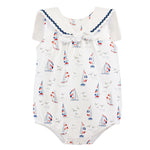 Baby Club Chic Harbor Days Bubble w/Sailor Collar