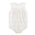 Baby Club Chic Gingham Sunshine Bubble with Collar